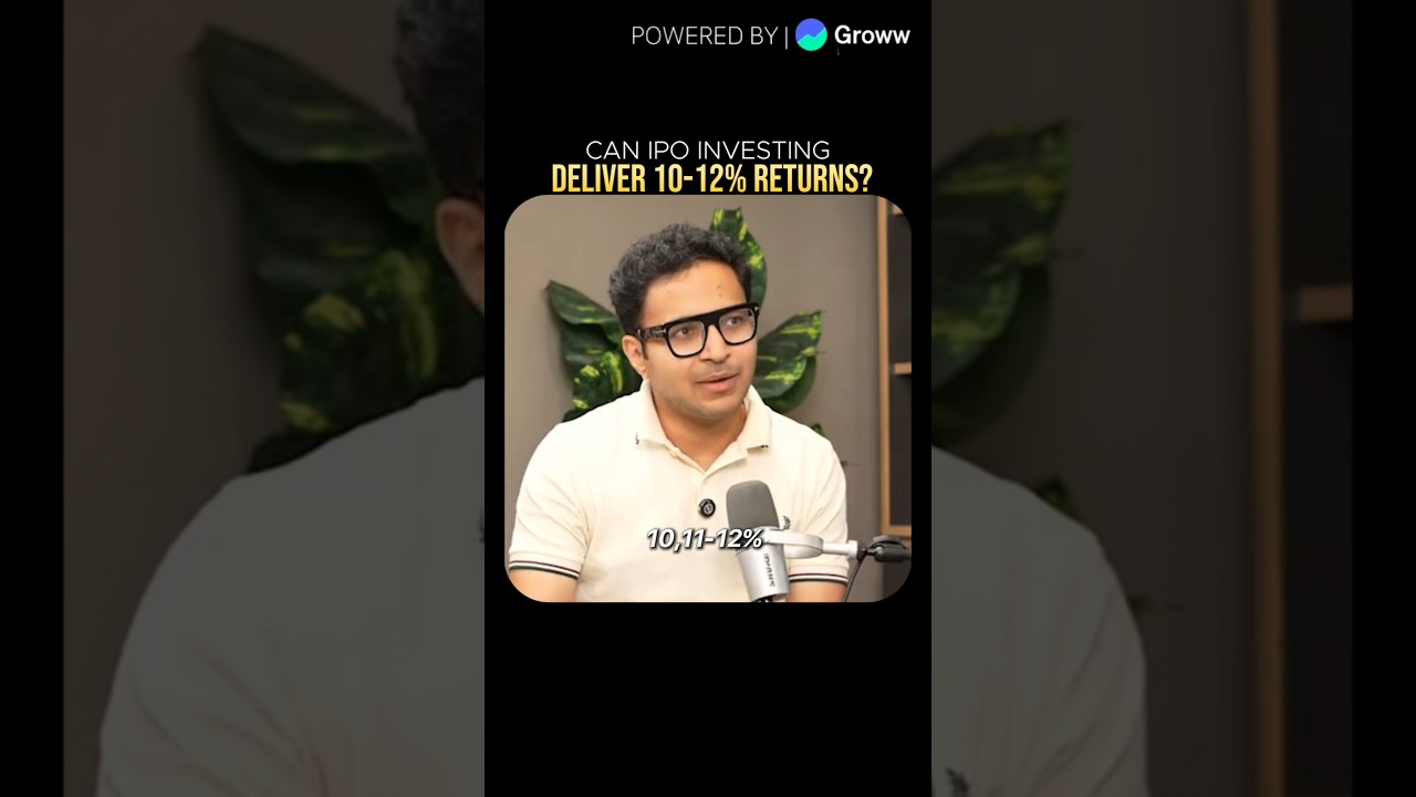 Can IPOs Beat Fixed Deposits? 😳🚀 #kushallodha #ytshorts #investing #stockmarket #yt #ipo