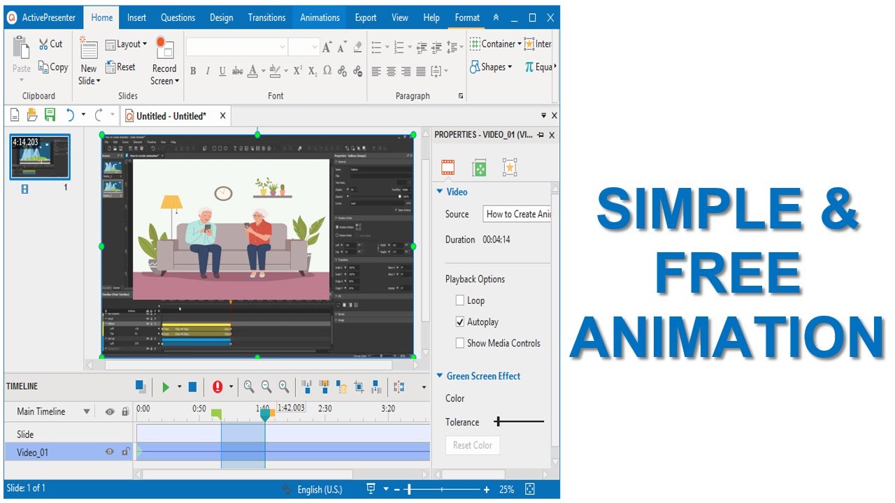 How to animate for beginners - 2022 #animation #activepresenter