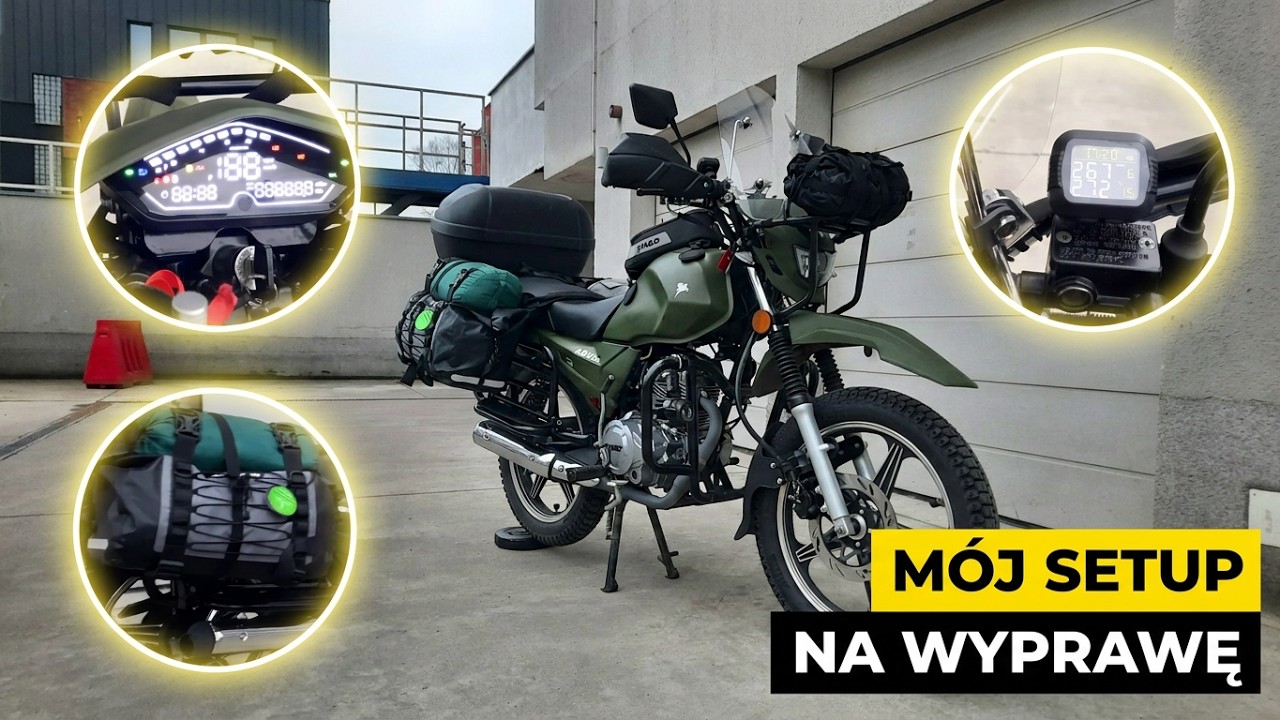 Romet ADV 125 (2024 LED) - ubrany do turystyki |MAŁEJ I DUŻEJ|