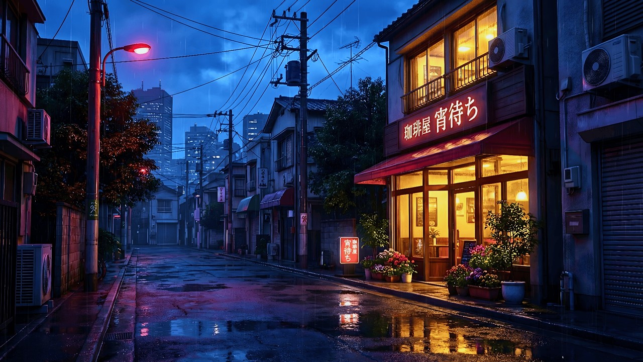 Tokyo Rain Lofi | Chill Hip Hop Mix for Focus, Study & Sleep