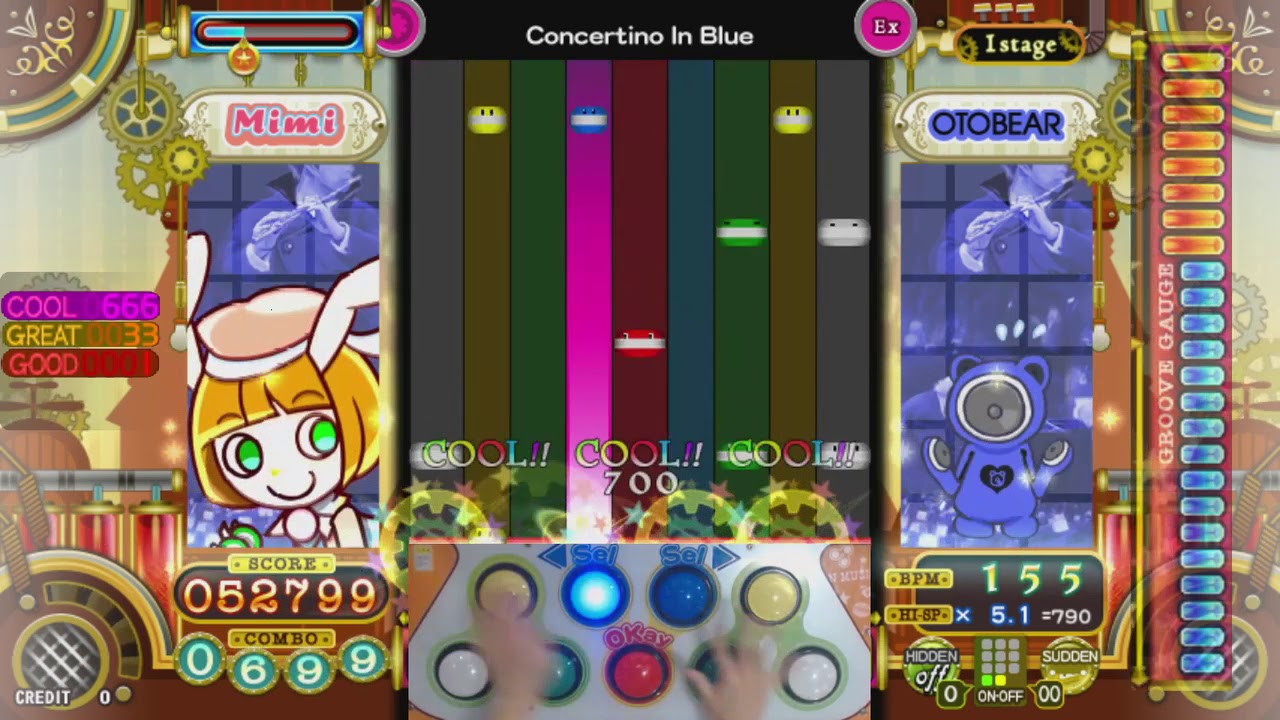 [ポップン] プログレッシブ(PROGRESSIVE) Concertino In Blue EX