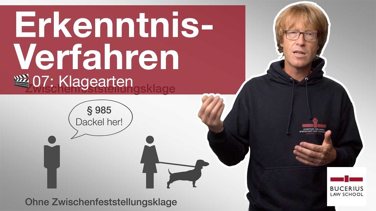 🟥 Klagearten  | 🎬 07 | ZPO-Erkenntnisverfahren