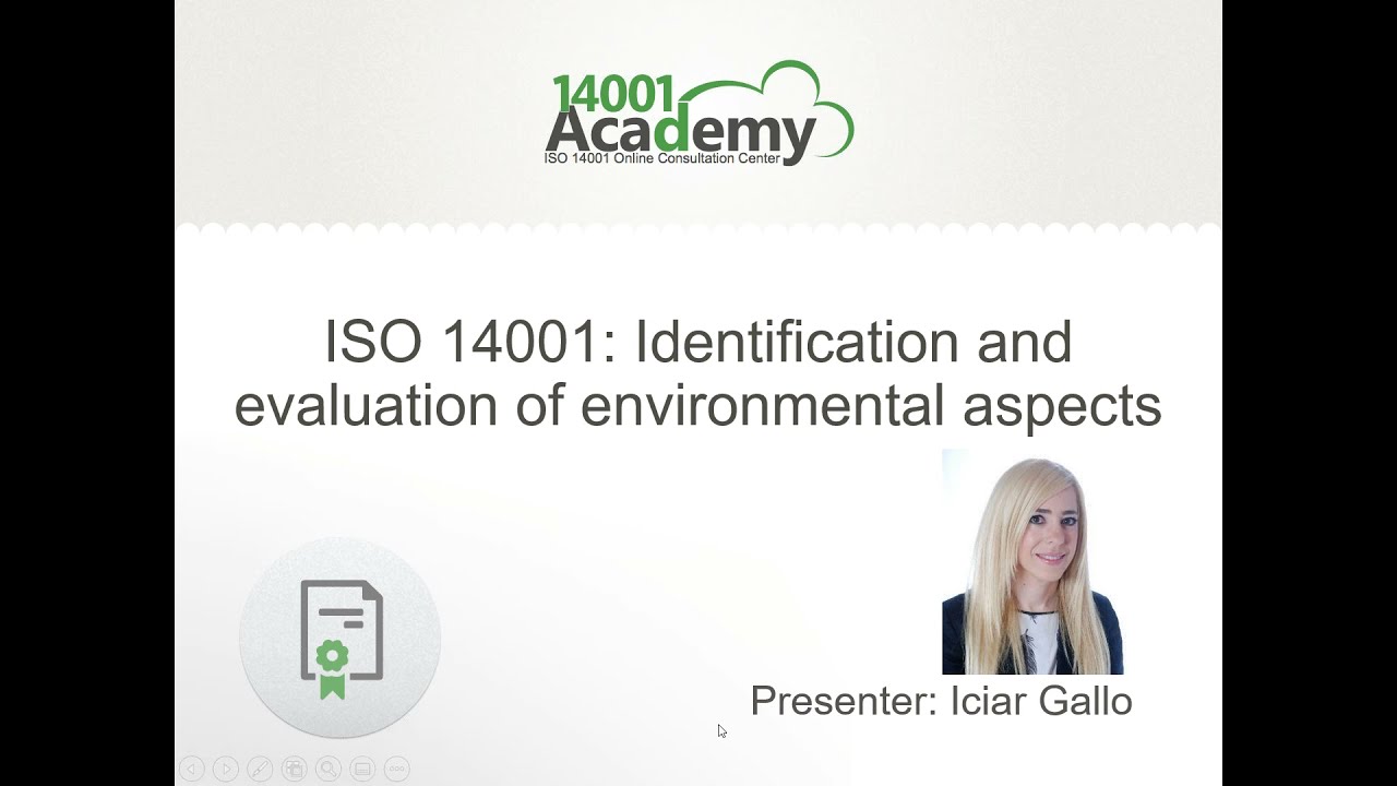 WEBINAR |  ISO 14001: Identification and evaluation of environmental aspects