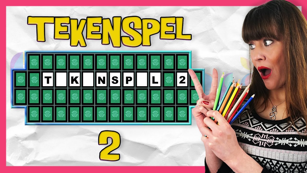 Nog een TEKENSPEL!