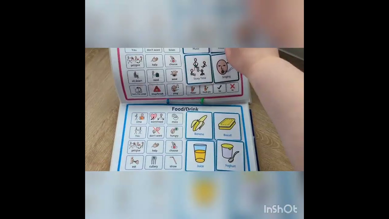 How to use a communication book by Speech and Language Academy