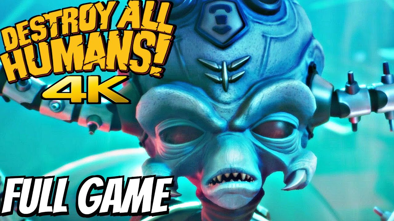 DESTROY ALL HUMANS (REMAKE) - Gameplay Walkthrough FULL GAME (4K 60FPS ULTRA)
