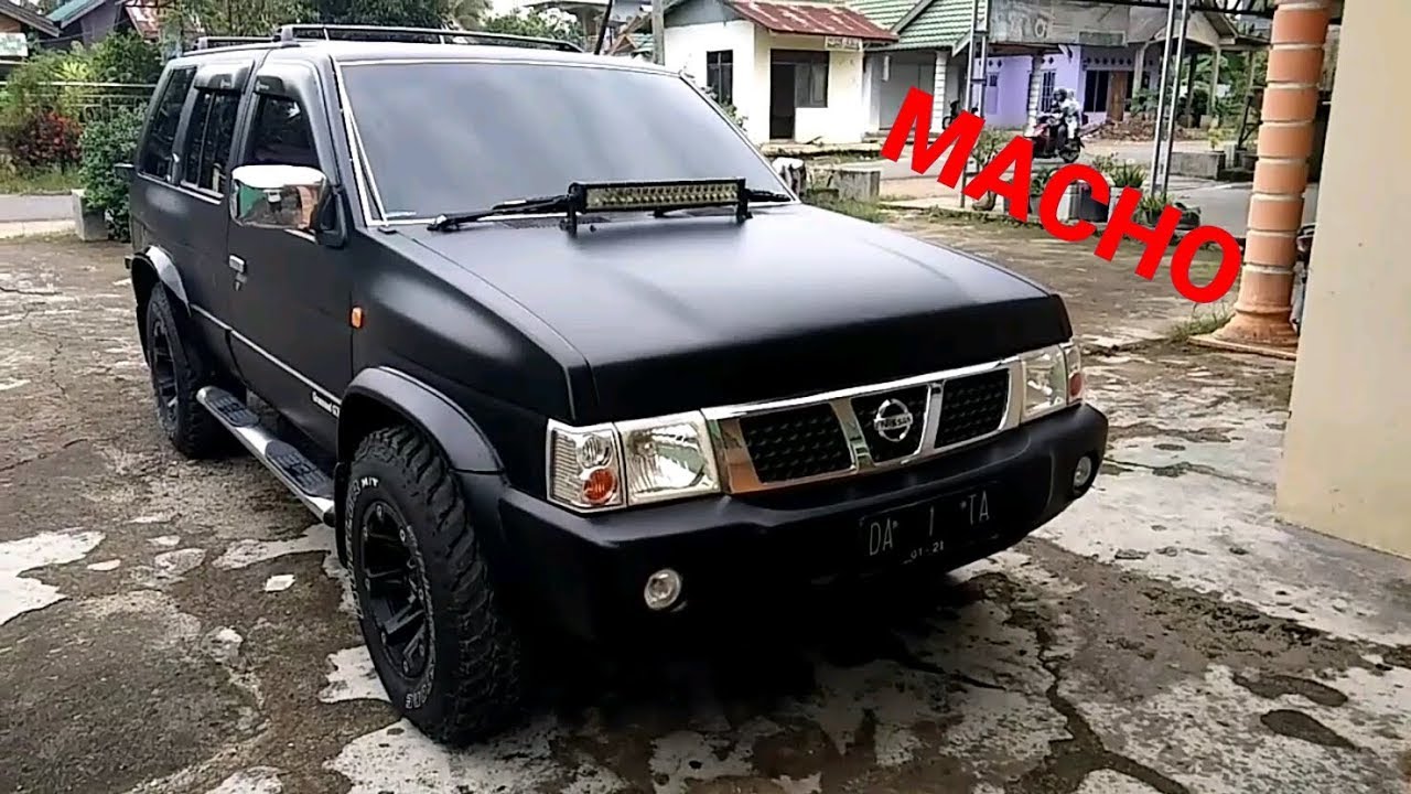 Si Hitam yang MACHO Nissan Terrano Grandroad G3