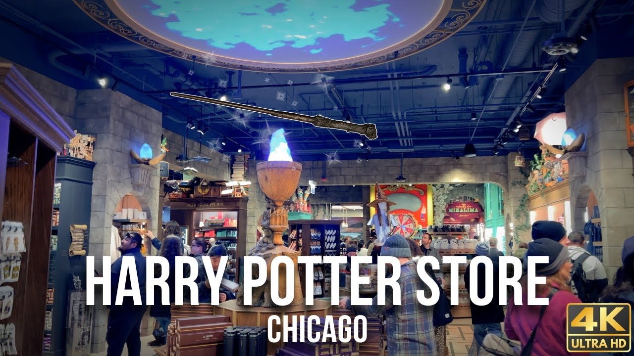 What’s Inside the New Harry Potter Store in Chicago? GRAND OPENING TOUR