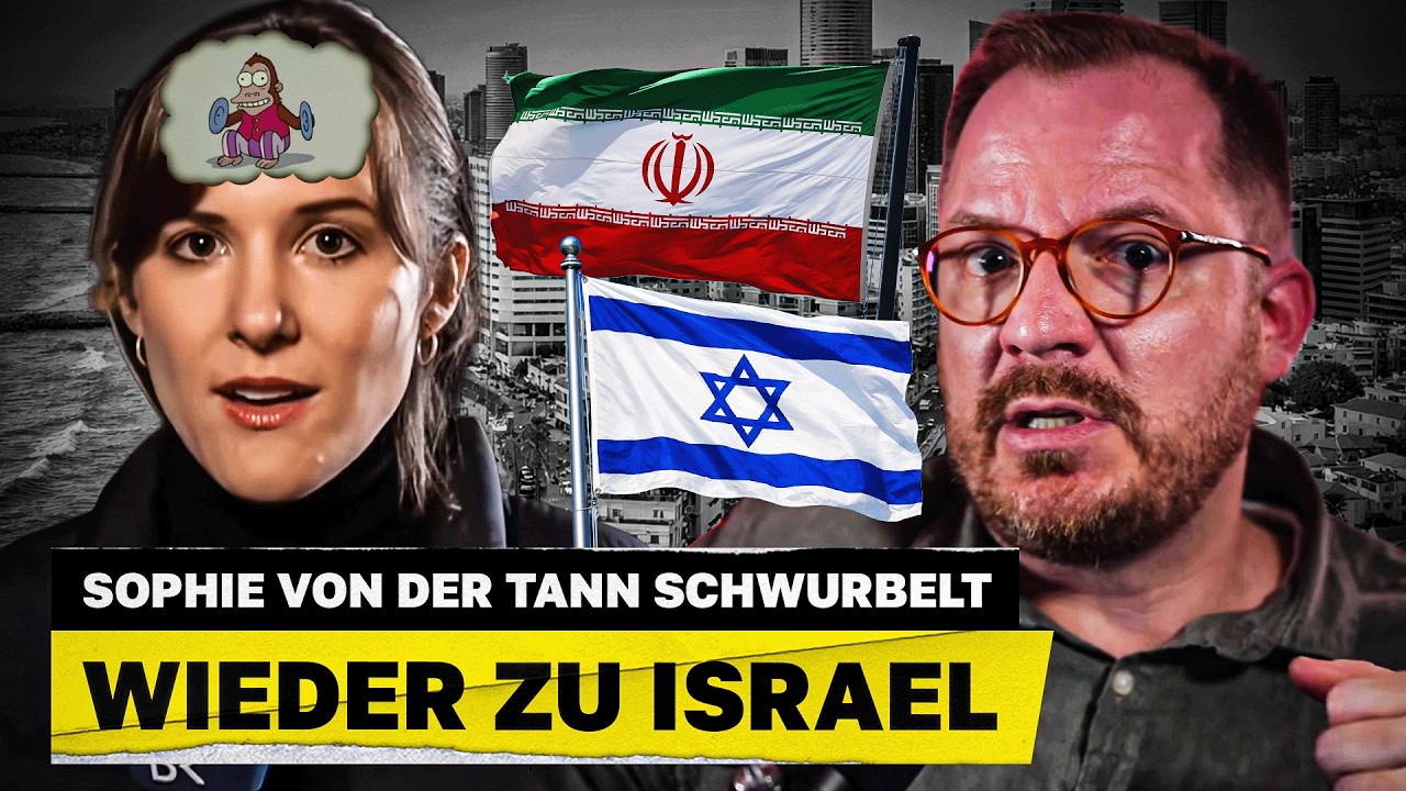 Sophie von der Tann schwurbelt wieder zu Israel
