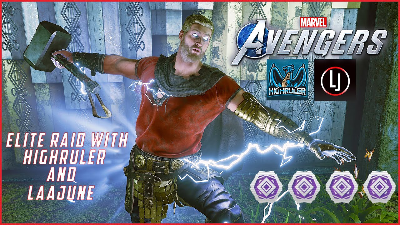 Marvel's Avengers With Laajune and Highruler (Discordant Sound Klaw Elite Raid)