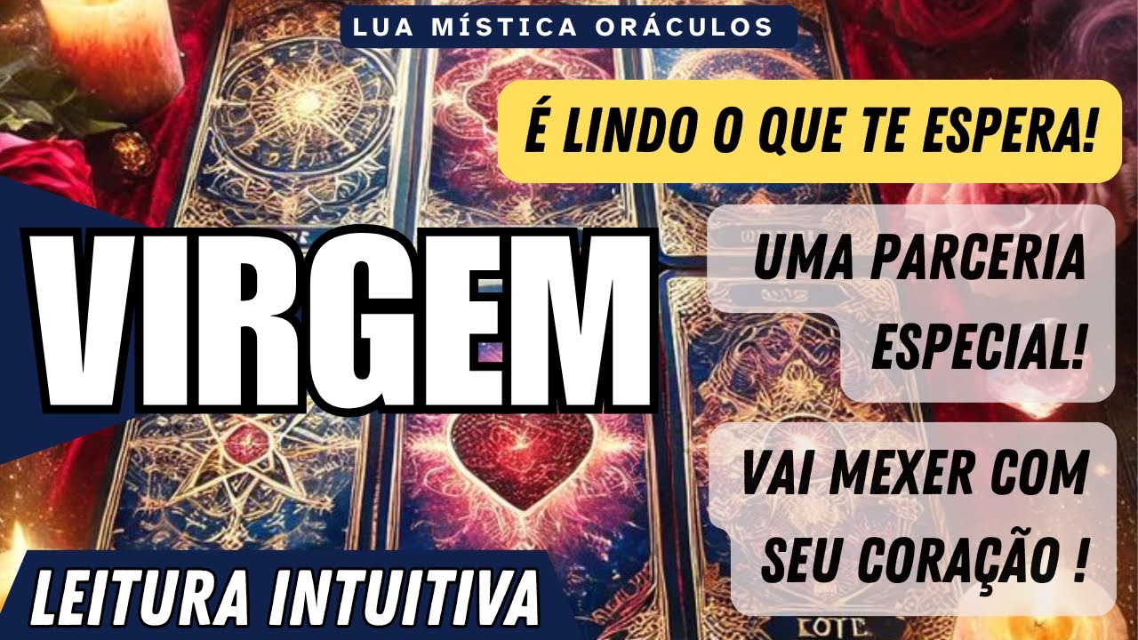 VIRGEM ♍️ É LINDO O QUE TE ESPERA! UMA PARCERIA ESPECIAL QUE VAI MEXER COM SEU CORAÇÃO!