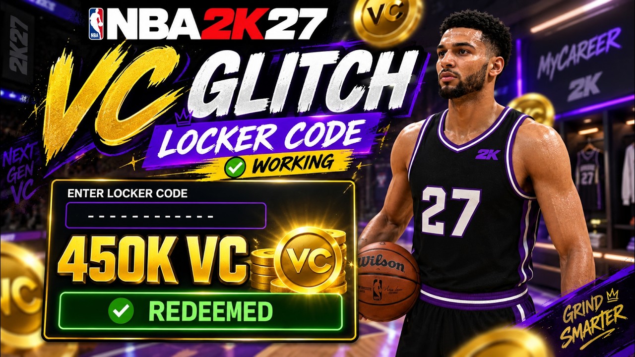 NBA 2K27 VC GLITCH 2026 💸 NEW Locker Code WORKING Method for 450K VC FAST AFTER PATCH!