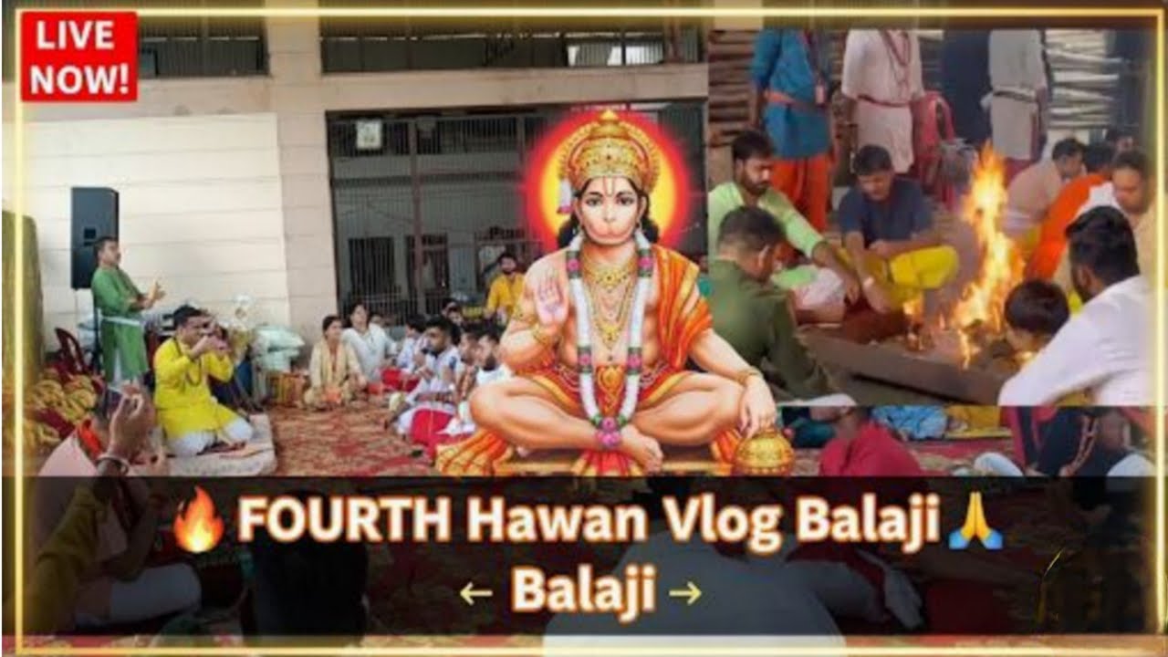 fourth hawan of balaji  vlog /#balaji #balajivlog1241 #trending #vlog #viral 