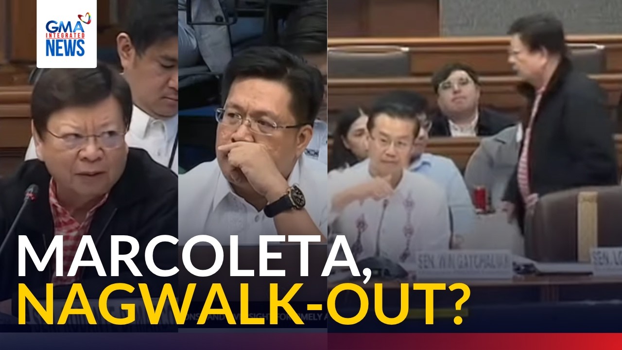 ICYMI - Nagwalk-out? Marcoleta, ginisa ang DOE; dismayado sa aksyon ng ahensya | GMA Integrated News