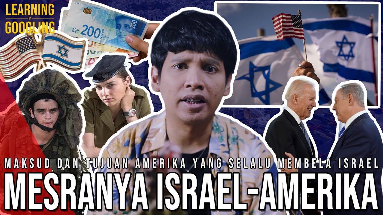 Kenapa Amerika Mati-matian Dukung Israel? Punya Proyek Tandingan Terusan Suez? |Learning By Googling