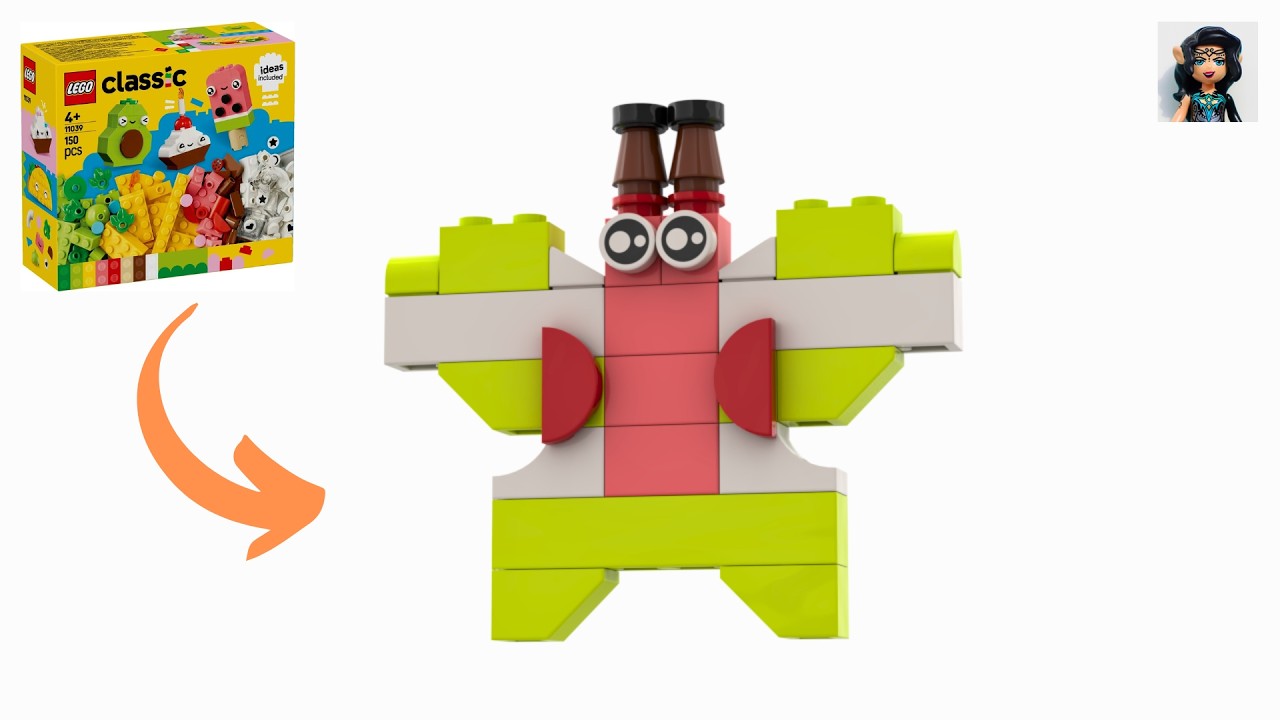 BUTTERFLY Lego classic 11039 ideas How to build easy