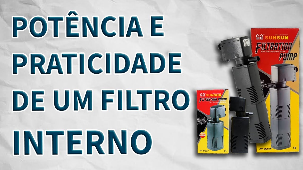FILTRO INTERO VERSATIL! EM PÉ OU DEITADO!