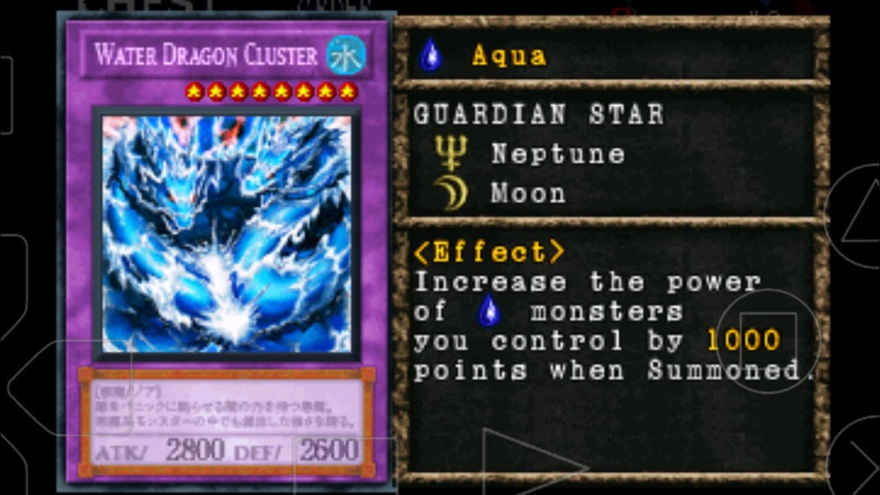 YuGiOh FM Mod Galaxy of gods tec de whater Dragon Cluster