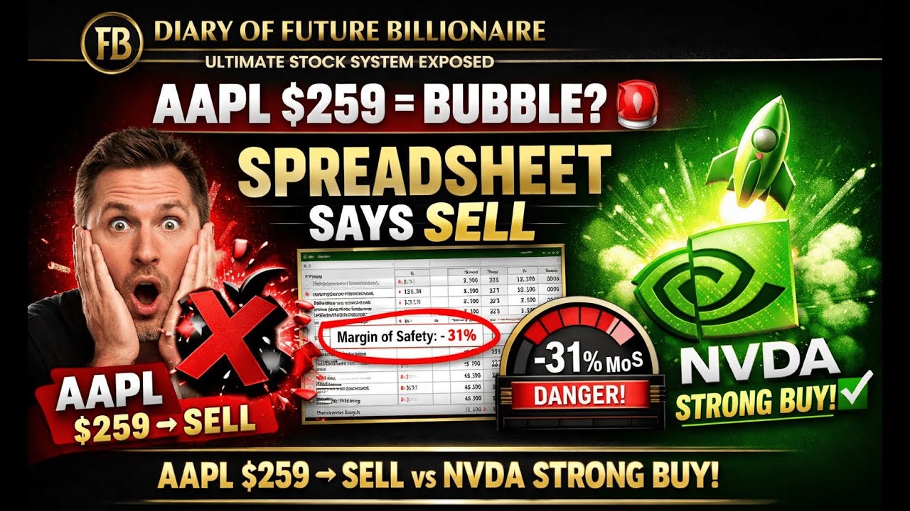 AAPL $259 → Таблица говорит: Продавать! NVDA - настоятельно рекомендуется покупать 🚨 Напишите наз...