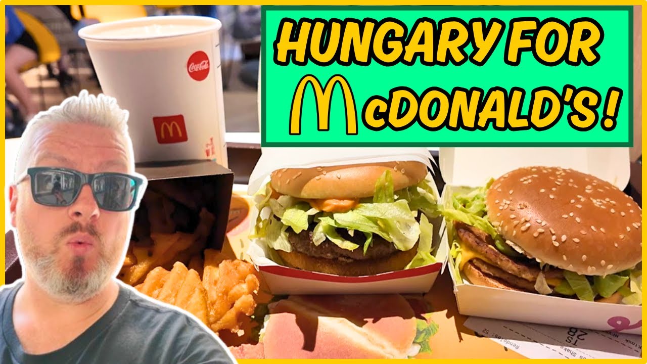 I Review McDONALD'S FOOD You Can't Get in the UK!