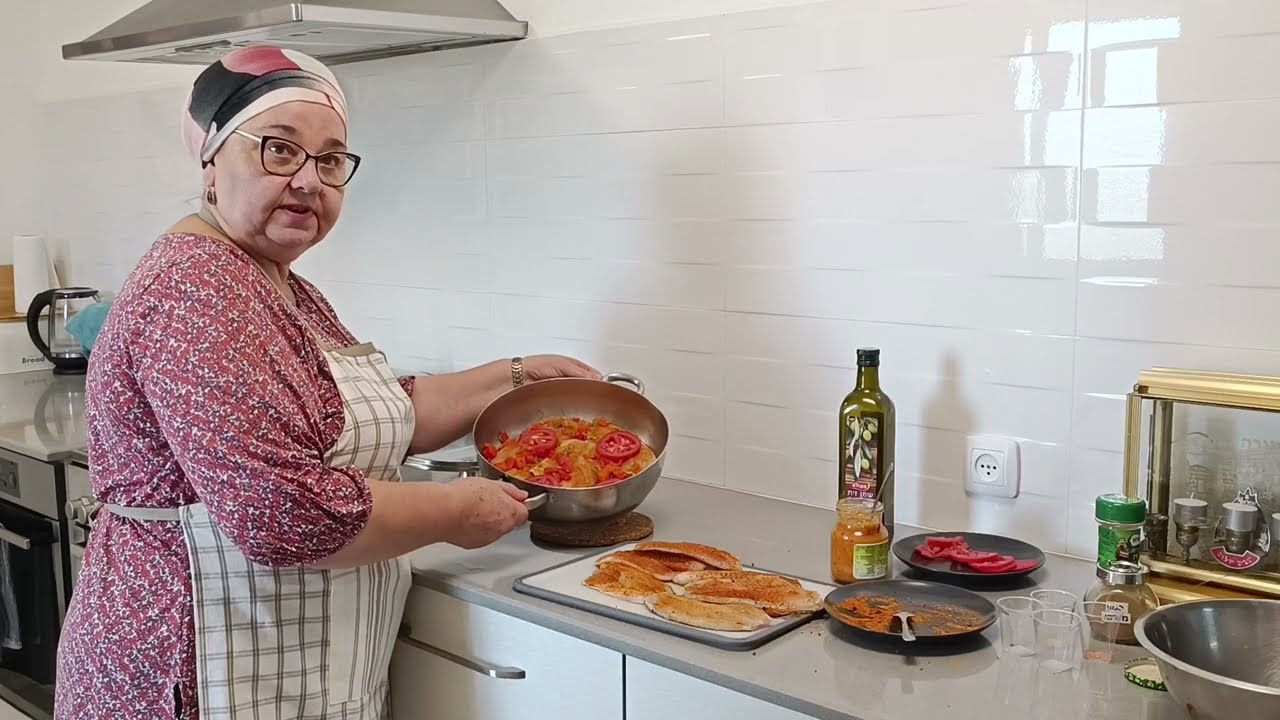 РЫБА ТИЛЯПИЯ (Амнун,мушт)ПО МАРОККАНСКИ