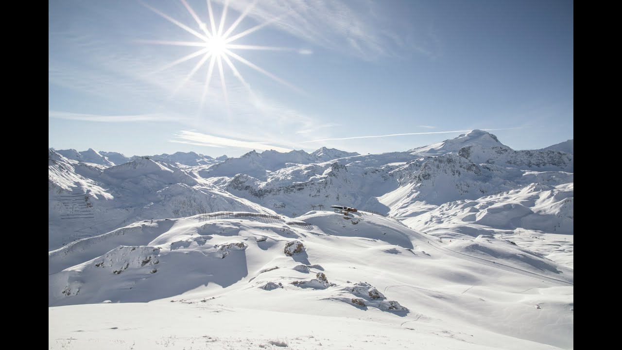 Tignes 4K POV Skiing Tovi&egrave;re to Tignes 2100