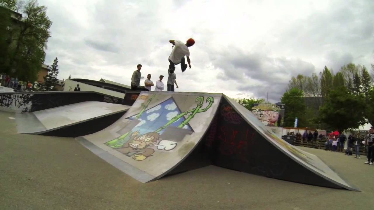 World first Kangaroo flip ever by Roman Abrate at FASU 2013