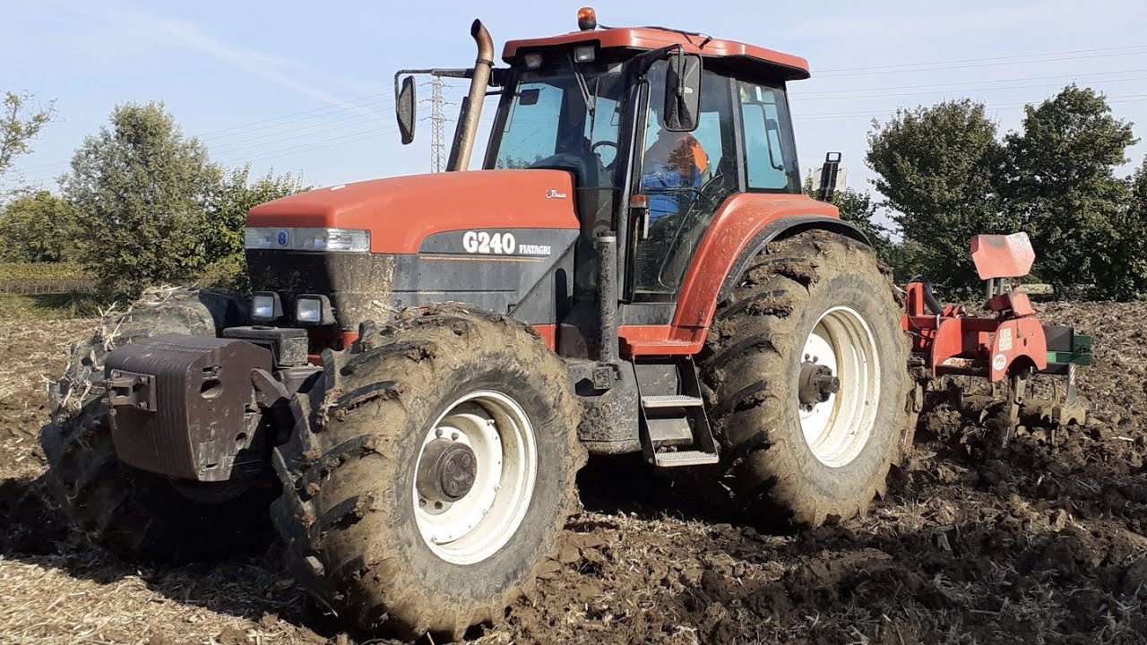 [SOUND] FIATAGRI G240 + RIPUNTATORE 7 ANCORE DISSODATORE DA ROS