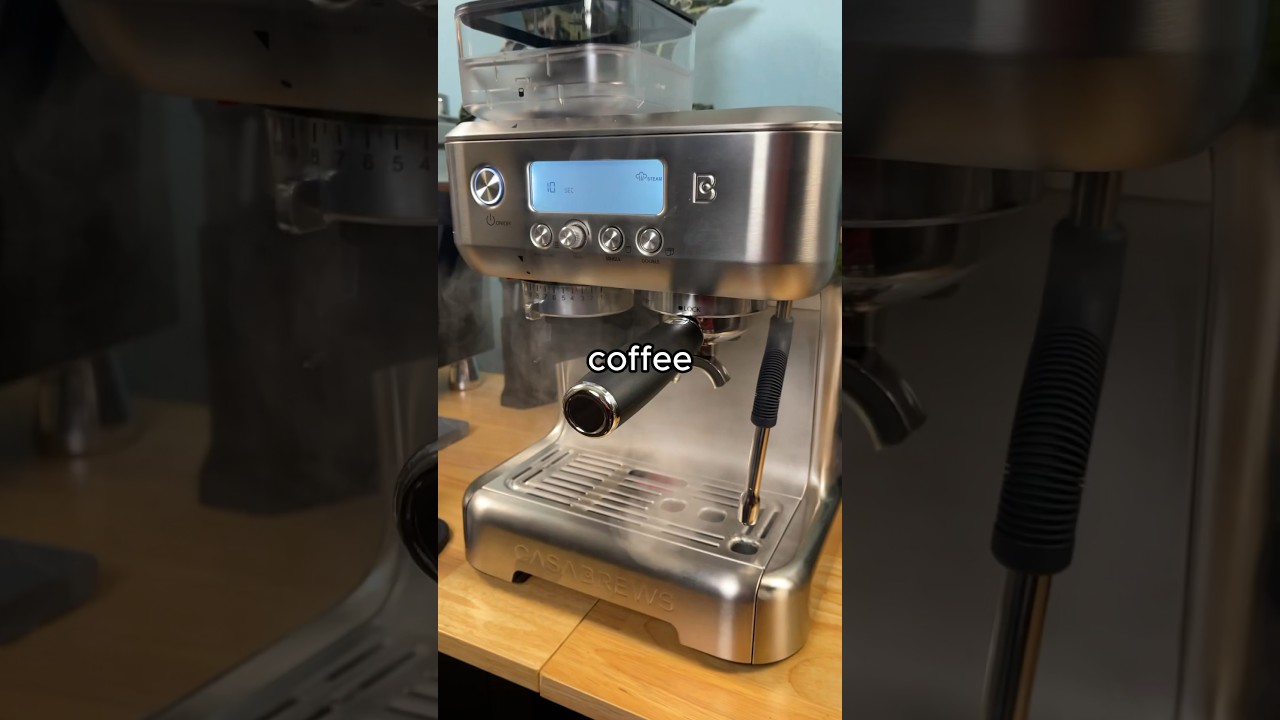 How do coffee nerds like me make espresso? #espressomachine #coffee