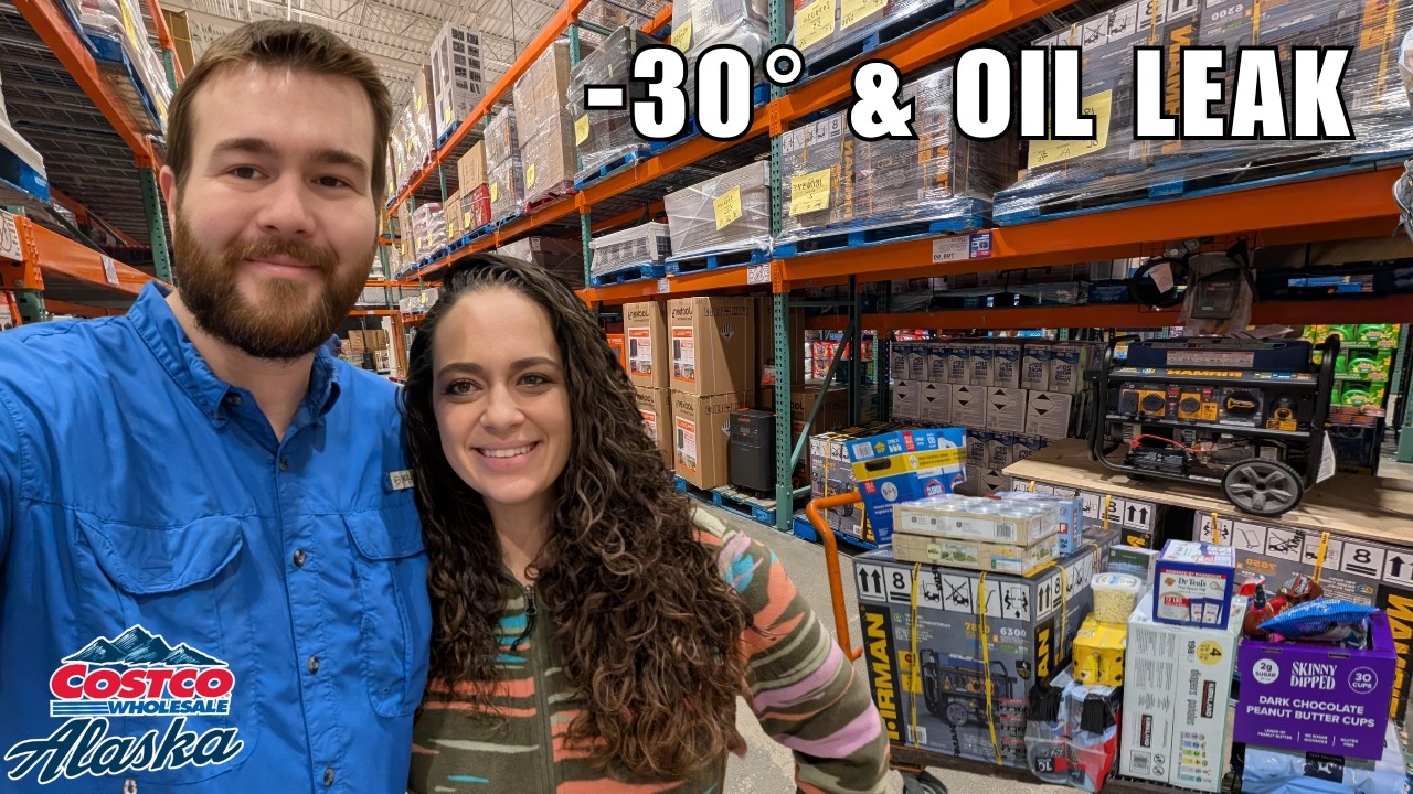 Our Generator Is Failing at -30° | Alaska Emergency Costco Run