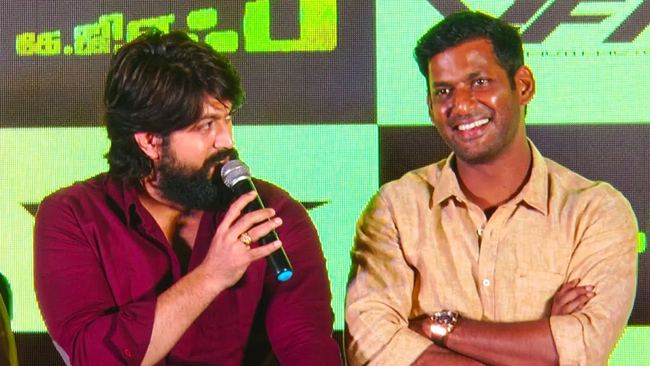 Vishal will get married soon -  KGF hero Yash reveals | Vishal funny reaction