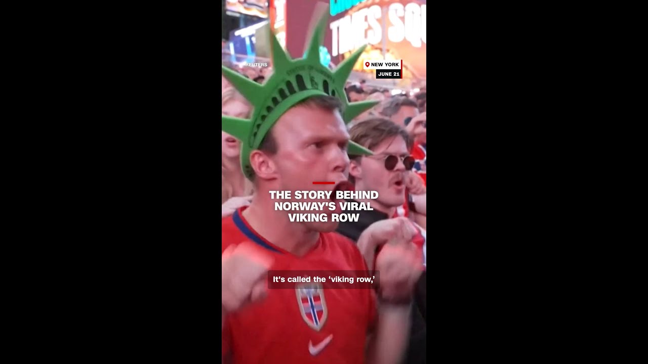 The story behind Norway's viral &lsquo;viking row&rsquo;