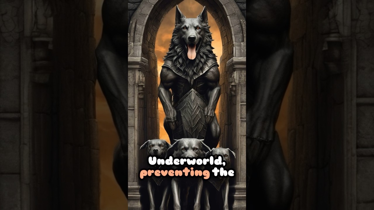 Cerberus: The Hell Dog #history #greekmythology #cerberus #facts #shorts #dogs #monster #greek