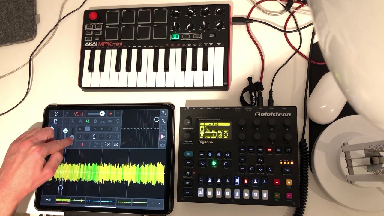 Samplr & Digitone sketch #1 | electronic music jam