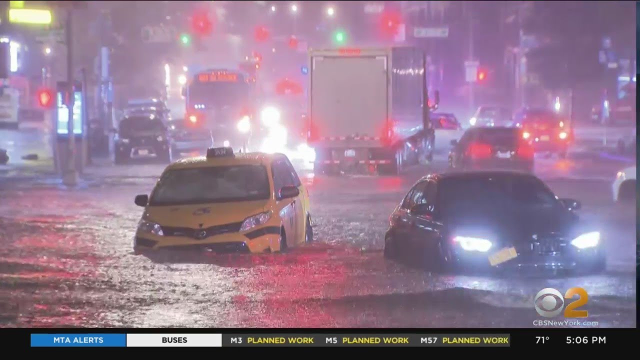 Mayor De Blasio Announces Climate-Driven Rain Response Plan