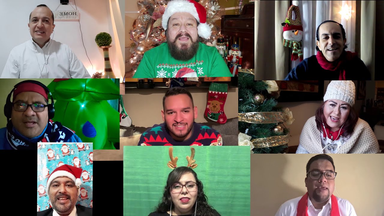 Villancicos a Distancia - Medley de Navidad -   Docentes de Educación Musical - Zona 53 Preescolar