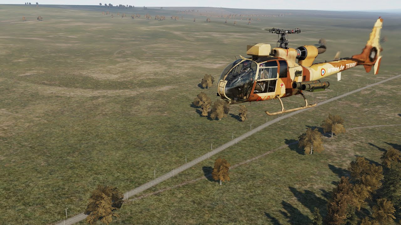 DCS SA342 НЕбешеная табуретка