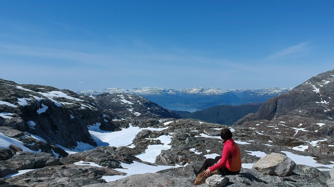Rosendal and Folgefonna Norway-Drone footage