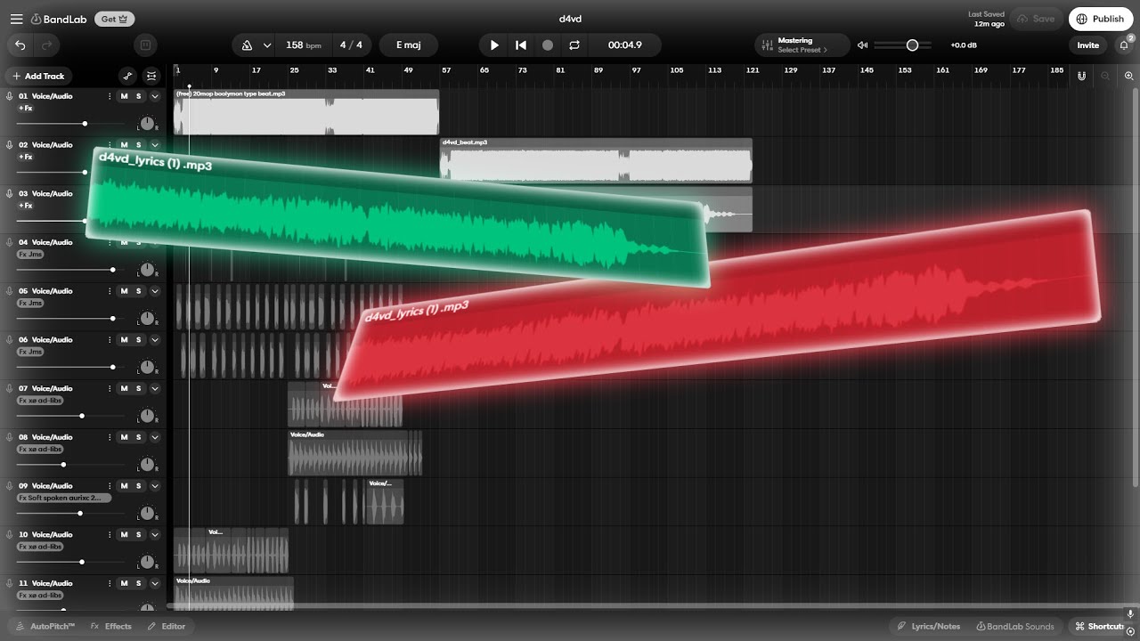 how to slow and reverb songs **EASILY** on Bandlab (Bandlab Tutorial)