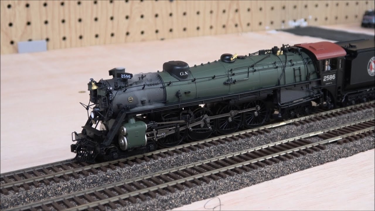 Review: Broadway Limited GN S-2 Steam Locomotive Brass Hybrid in HO Scale! BLI!