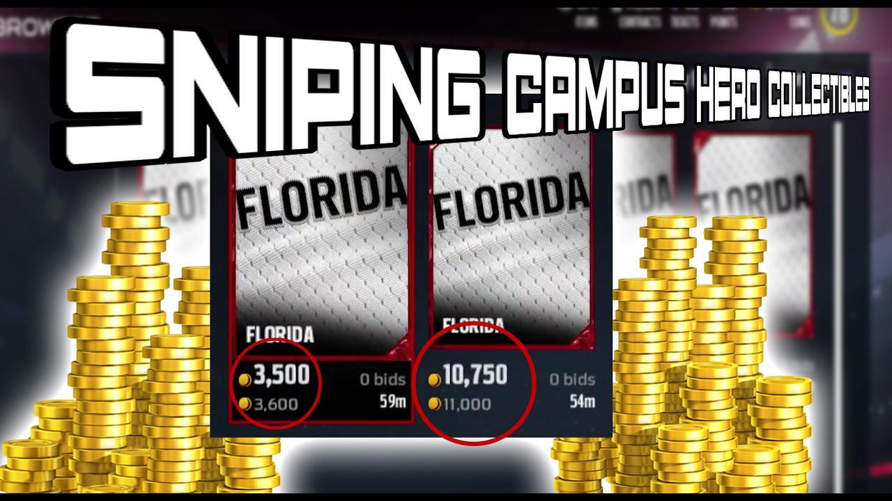THESE CAMPUS HERO SETS ARE FIRE!!! SNIPES AFTER SNIPES!!!! | MADDEN 17 ULTIMATE TEAM SNIPING SERIES