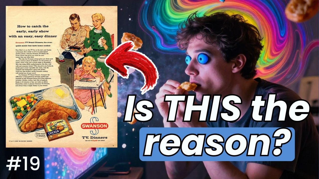 Why do we watch TV? (While eating)