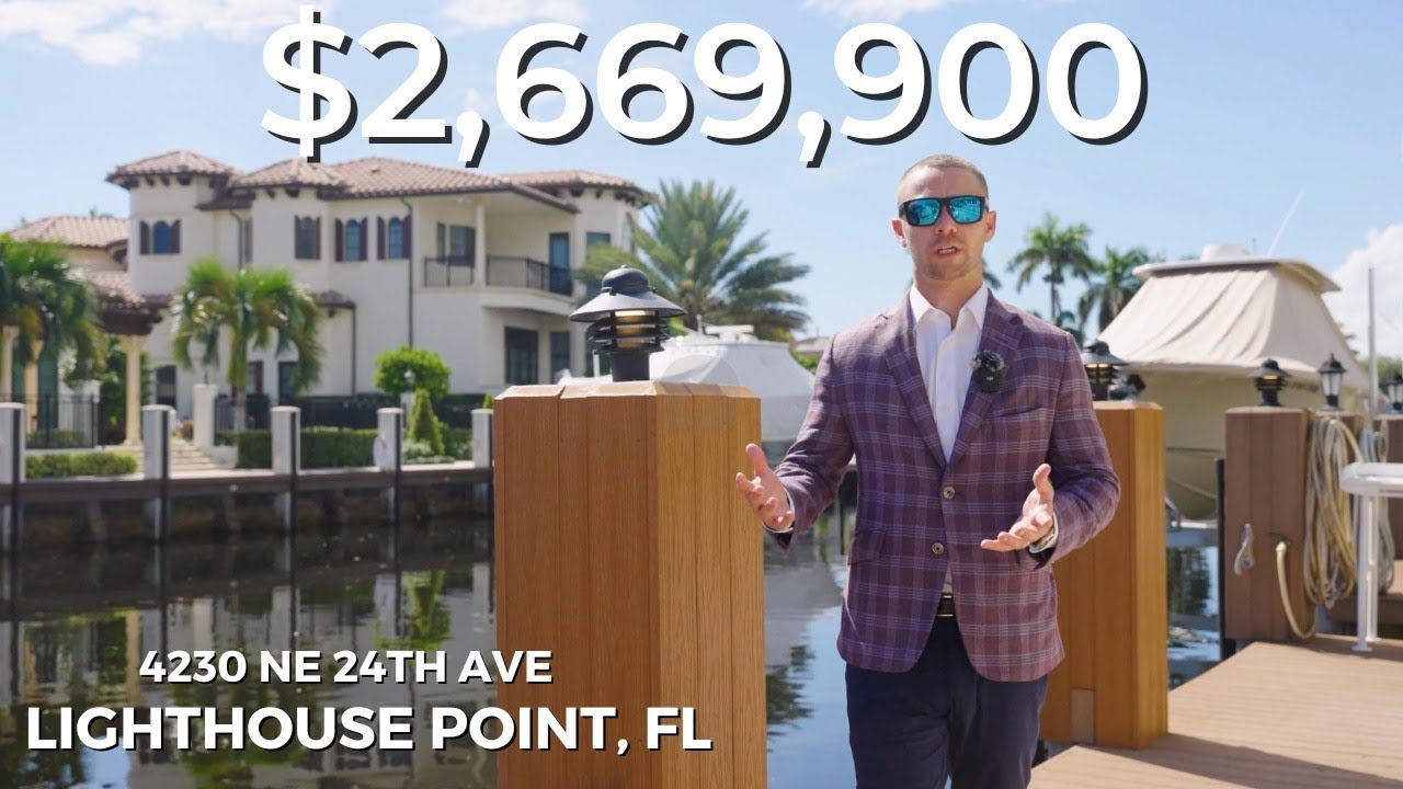 Find Your Waterfront Paradise in Lighthouse Point, Florida: Explore 4230 NE 24th Ave Today!