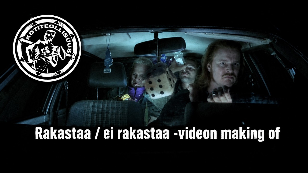 Kotiteollisuus Rakastaa / ei rakastaa -videon making of