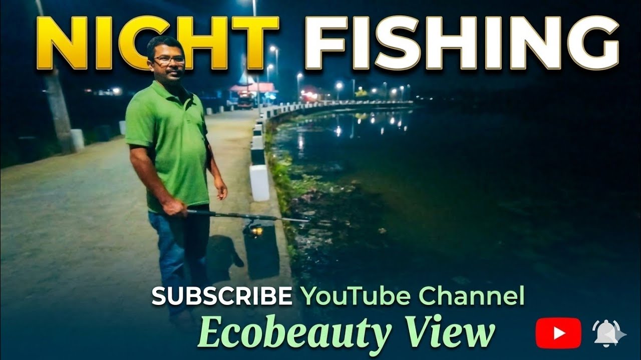 #Night #Fishing🐟🐠🐟🐠 #ecobeauty #view #nature #water #beautiful #fishes #subscribe