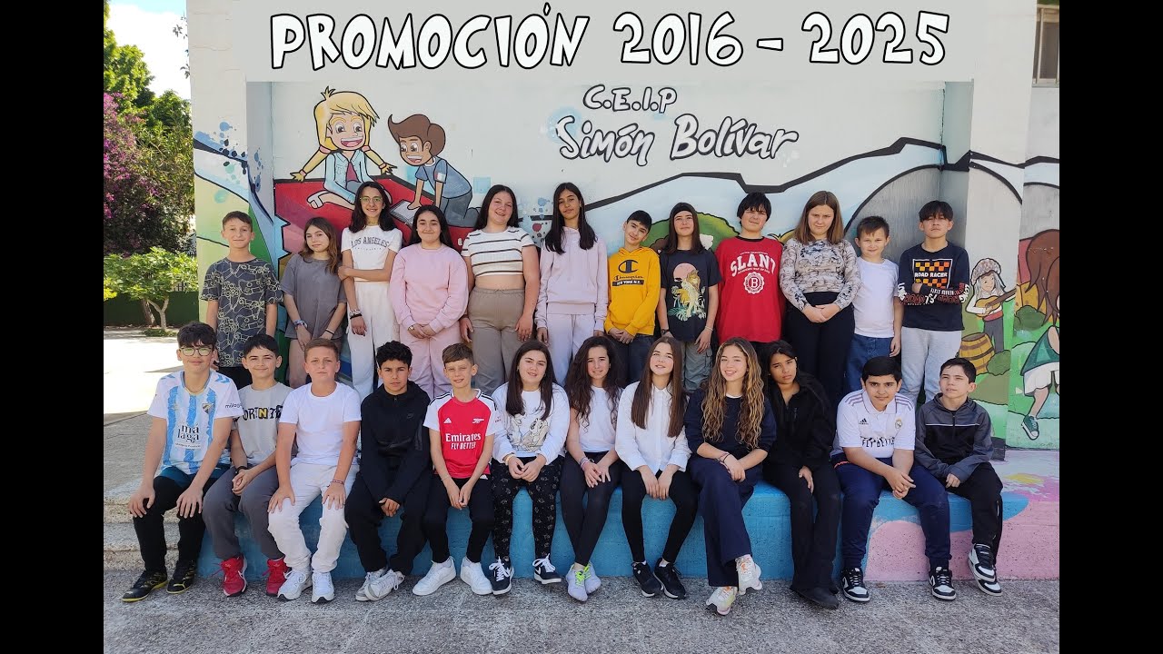 PROMOCIÓN 16-25 DEL CEIP 
