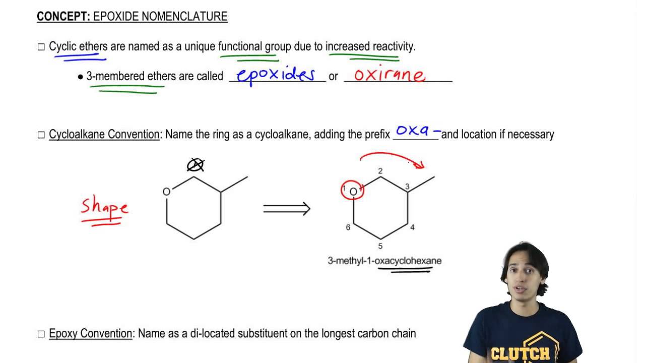Epoxide Nomenclature