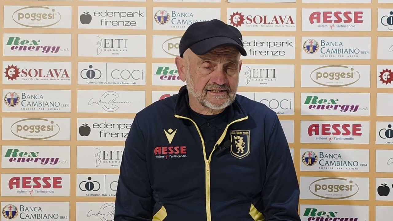 🟡🔵Figline  2  -  0 Certaldo  🟣🟣       🎙  Le dichiarazioni di mister Beoni al termine della gara