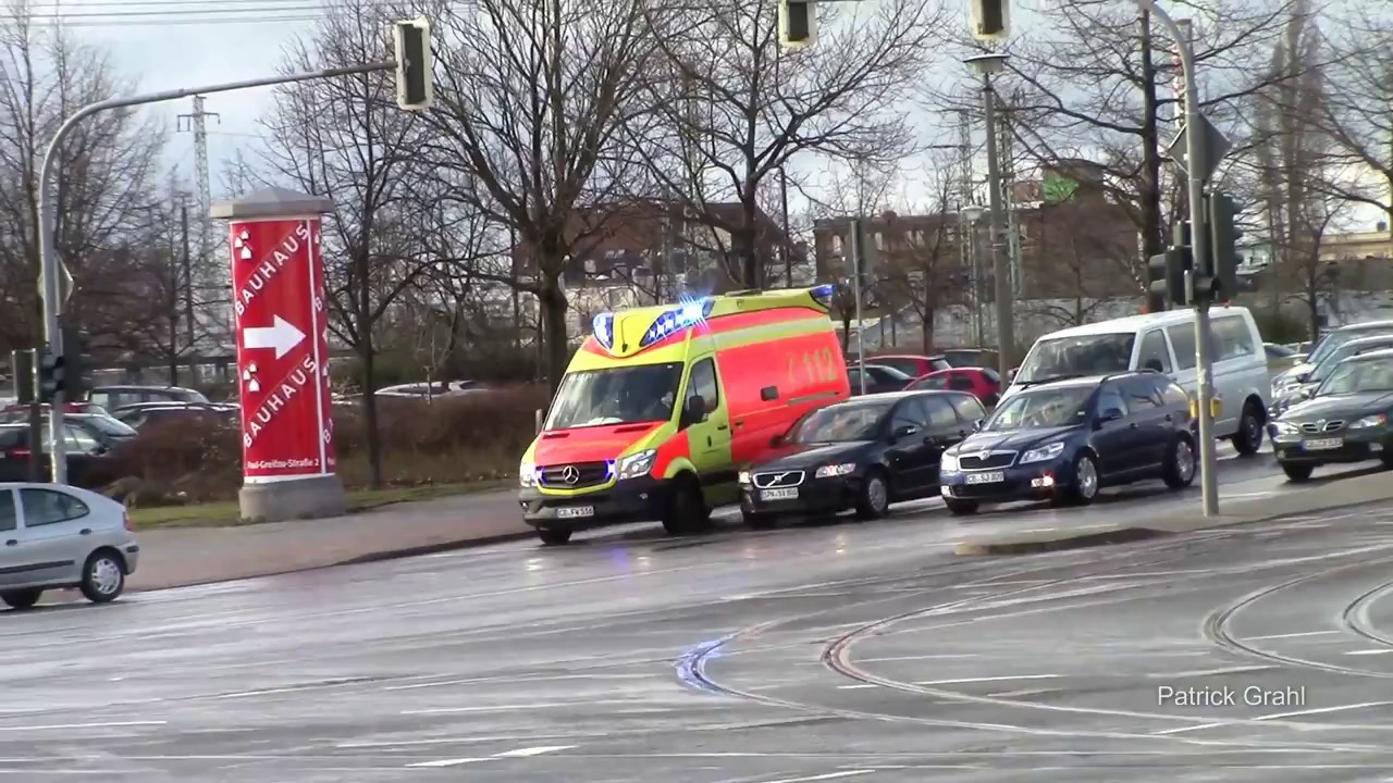 Einsatzfahrten Feuerwehr Cottbus Sturm Niklas