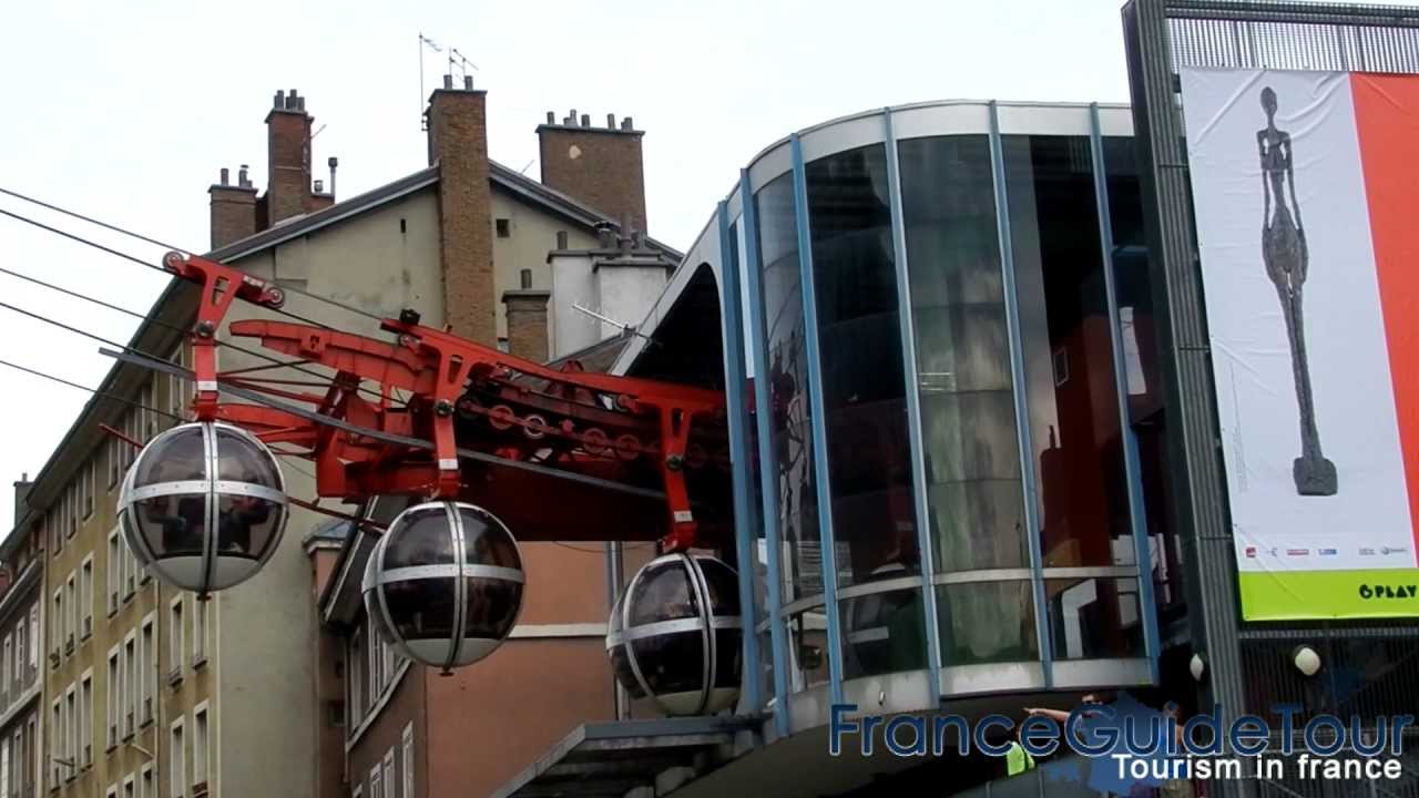Le téléphérique de la bastille à Grenoble (Franceguidetour, HD, isère, Notrebellefrance)